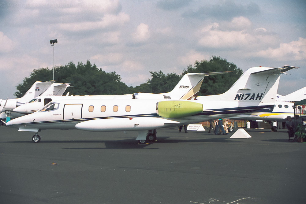 The Spirit Wing conversion of a Learjet 25D, with Williams FJ44 engines. Image