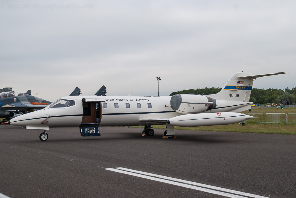 The US Air Force operates the militarised Learjet 35A designated as C-21A. Image